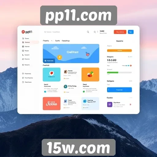 Explorando a interface do usuário do pp11.com